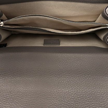 Gucci Pebbled Calfskin Small Dionysus Shoulder Bag Dusty Grey 5 of 11