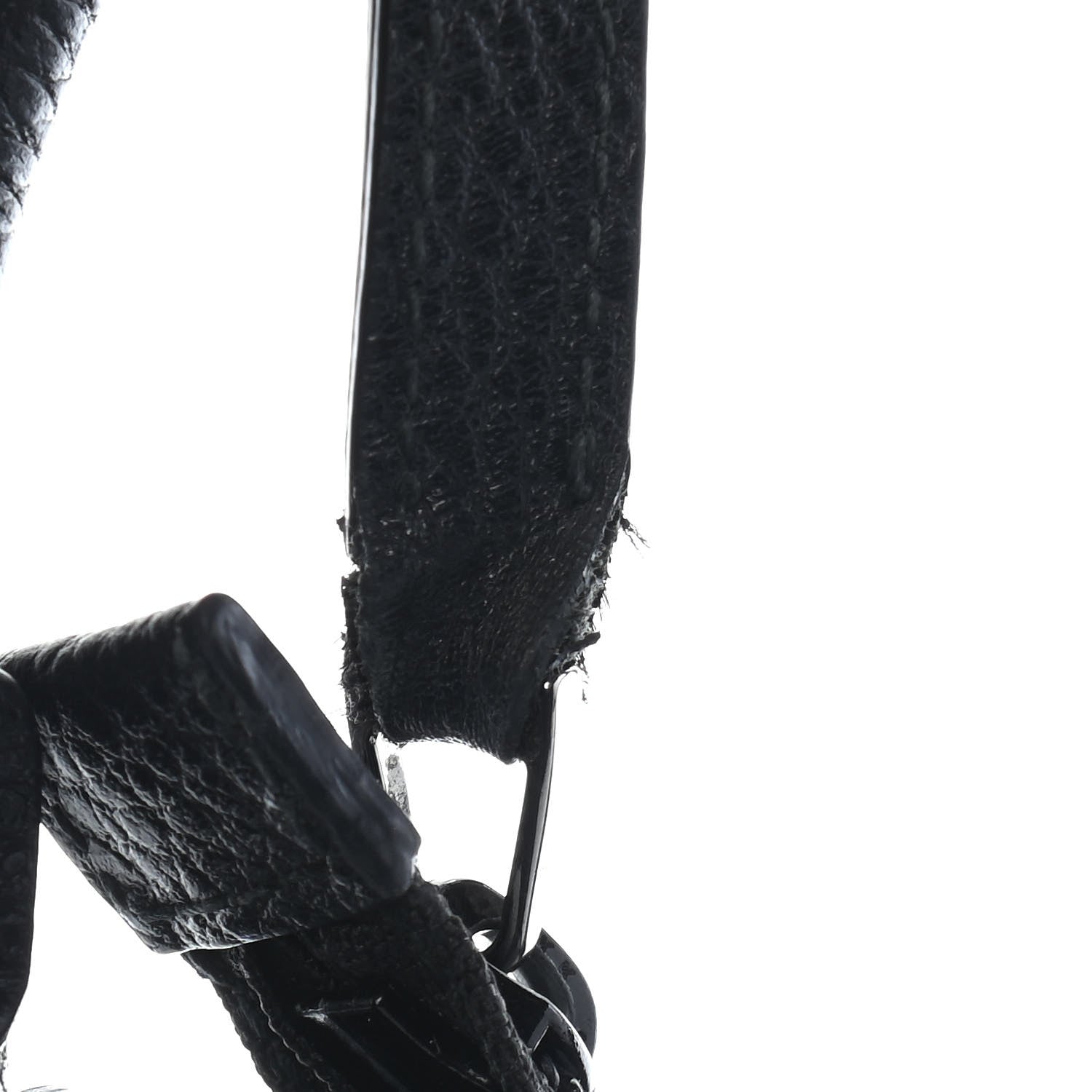 Gucci Monogram Medium D Gold Ring Hobo Black 10 of 10