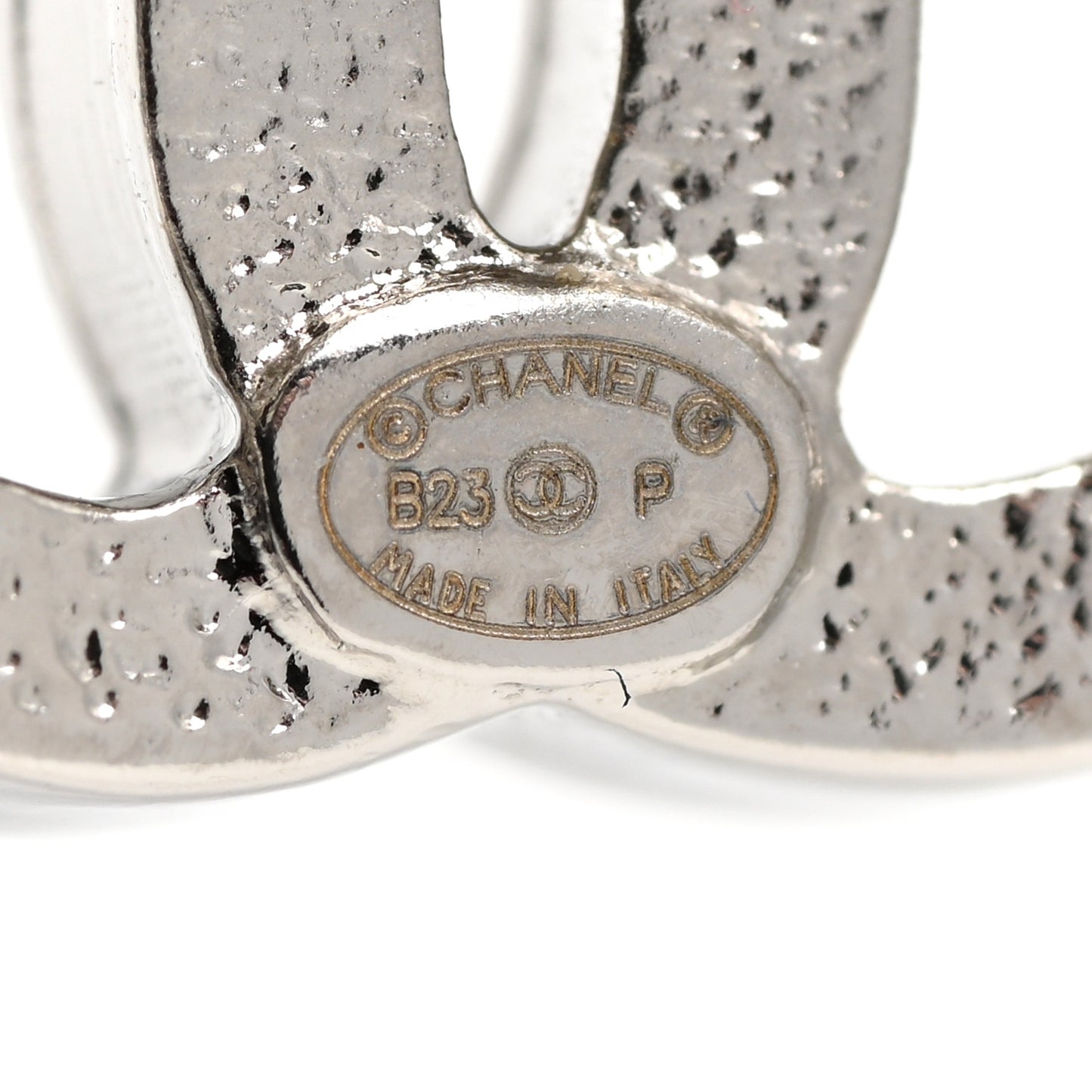 Crystal Star 5 CC Earrings Silver