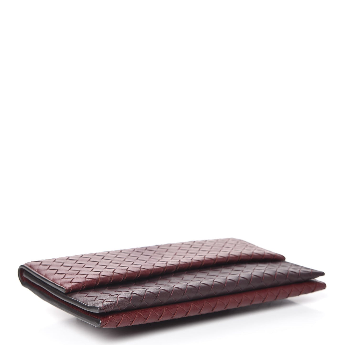 Nappa Intrecciato Wallet Bag Gigolo Red