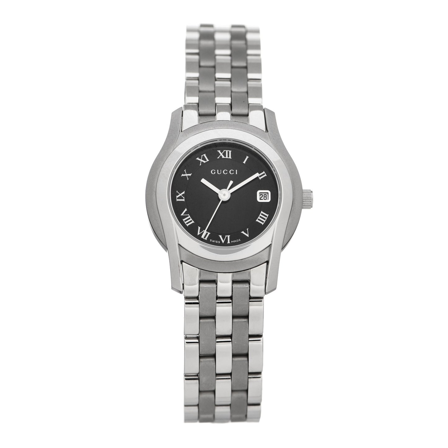 Stainless Steel 27mm 5500L Quartz Watch Black