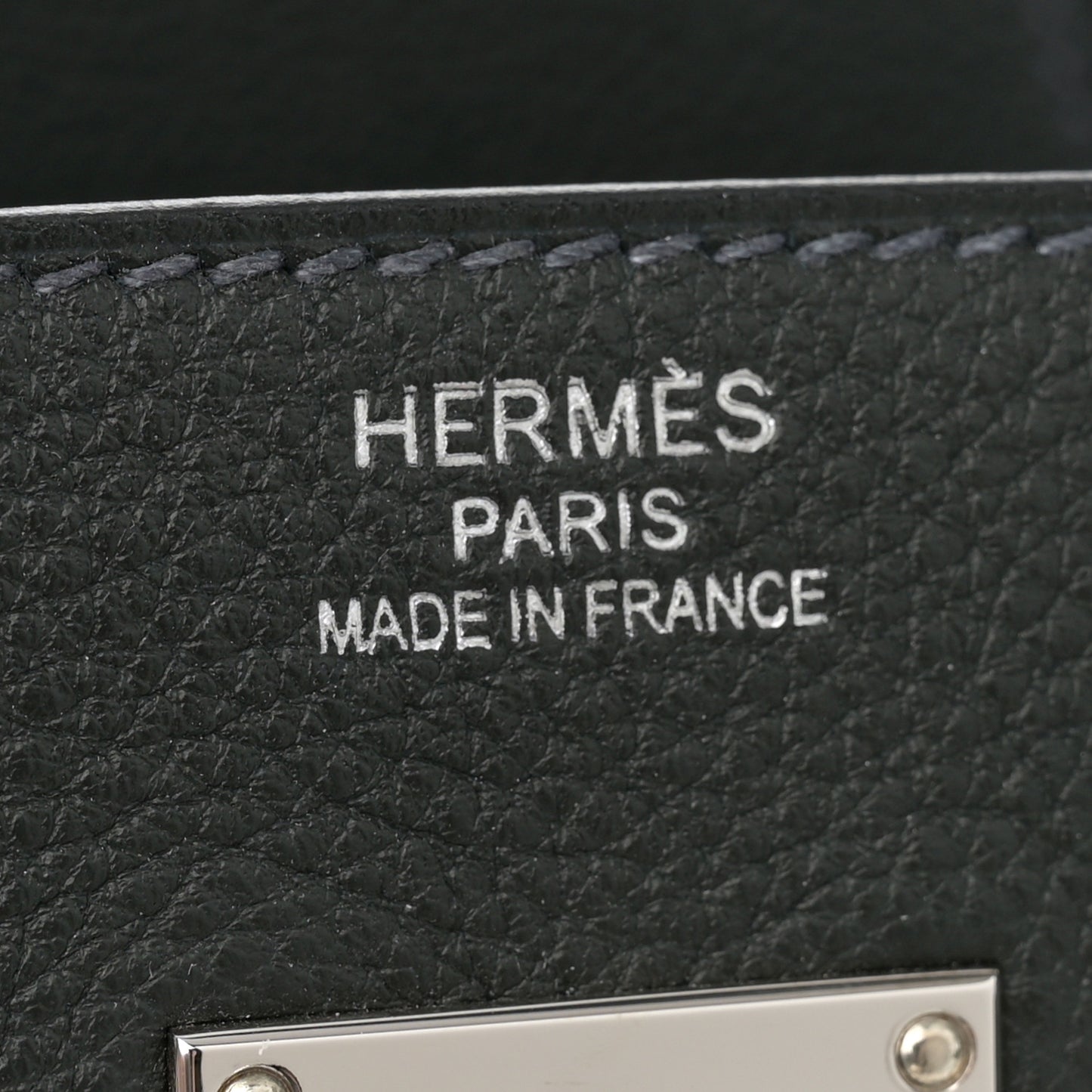 Togo HAC Birkin 40 Black Bleu Nuit