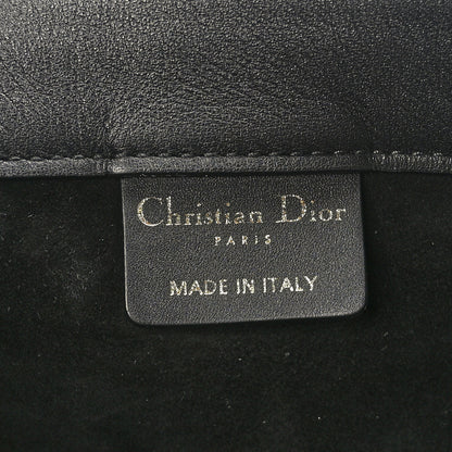 Christian Dior Calfskin Embossed Medium Book Tote Black 6 of 11