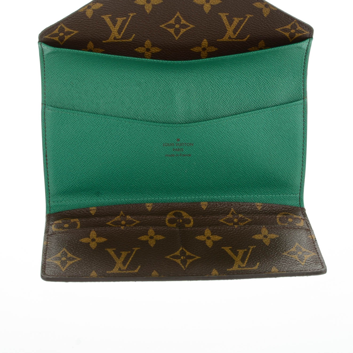 Louis Vuitton Monogram Josephine Wallet Vert 6 of 8