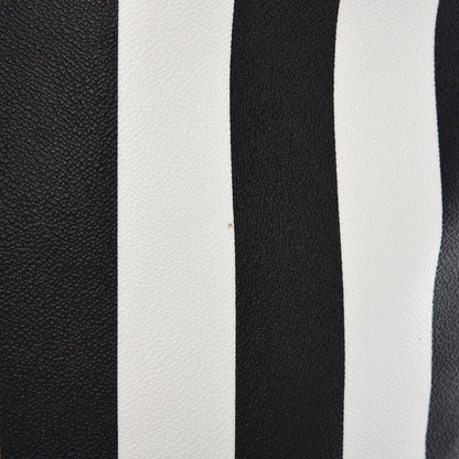 Givenchy Coated Canvas Striped Large Antigona Tote Black White 10 of 13