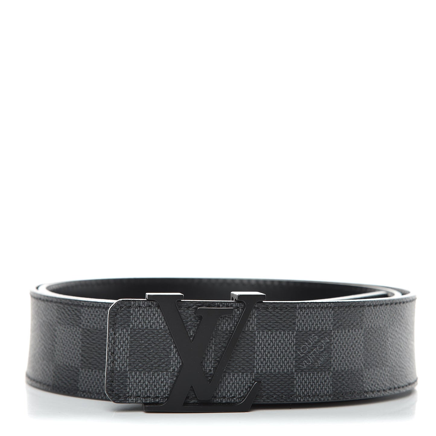Damier Graphite LV Initiales Belt 100 40