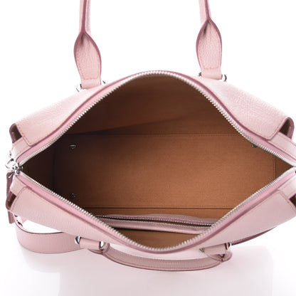 MCM Grained Calfskin Medium Ella Boston Pale Mauve 7 of 13