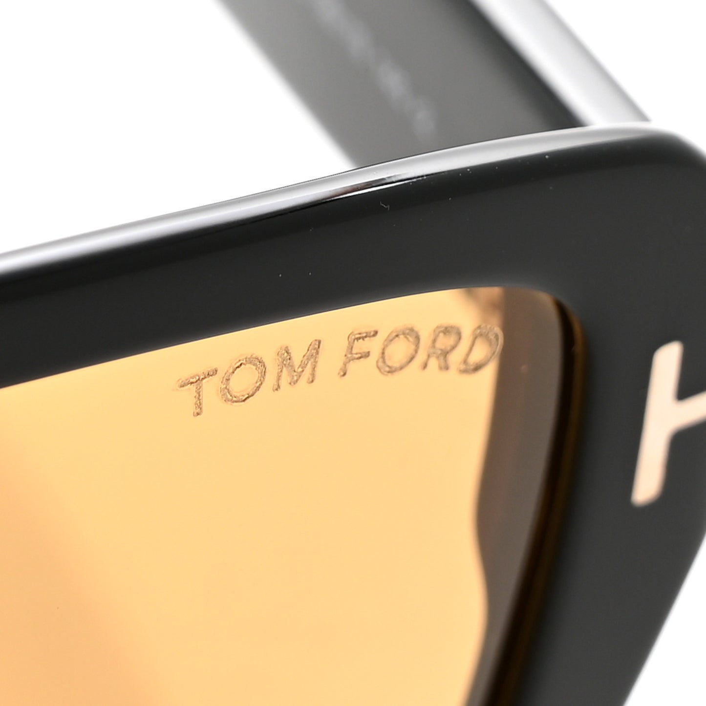 Acetate Redford Sunglasses TF1153 Shiny Black Brown