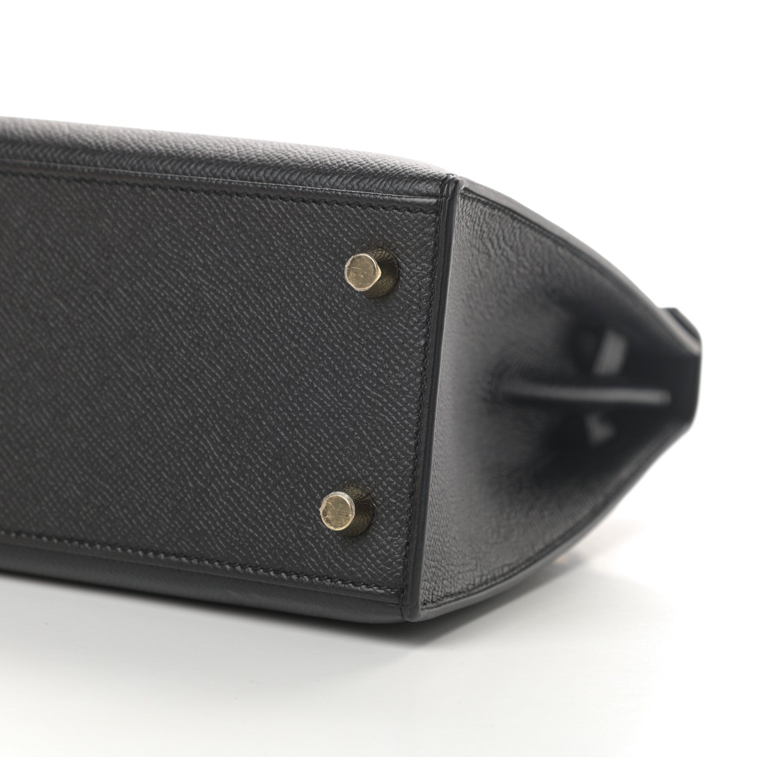 Hermes Epsom Kelly Sellier 25 Black 10 of 12