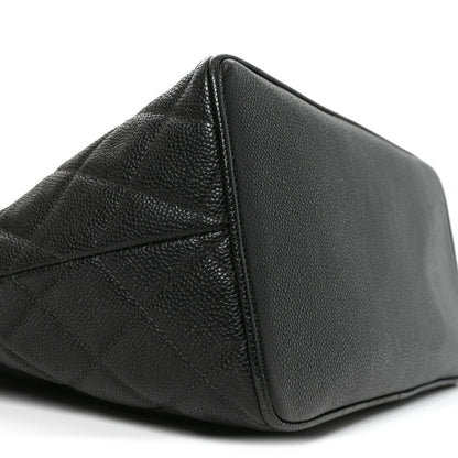 Chanel Caviar Quilted Medallion Tote Black 9 of 10