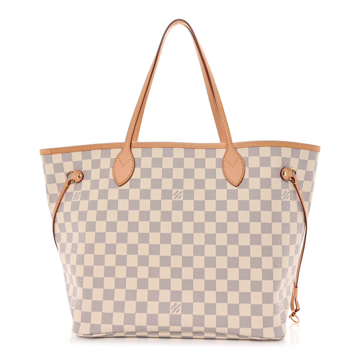 Louis Vuitton Damier Azur Neo Neverfull MM Rose Ballerine 1 of 11
