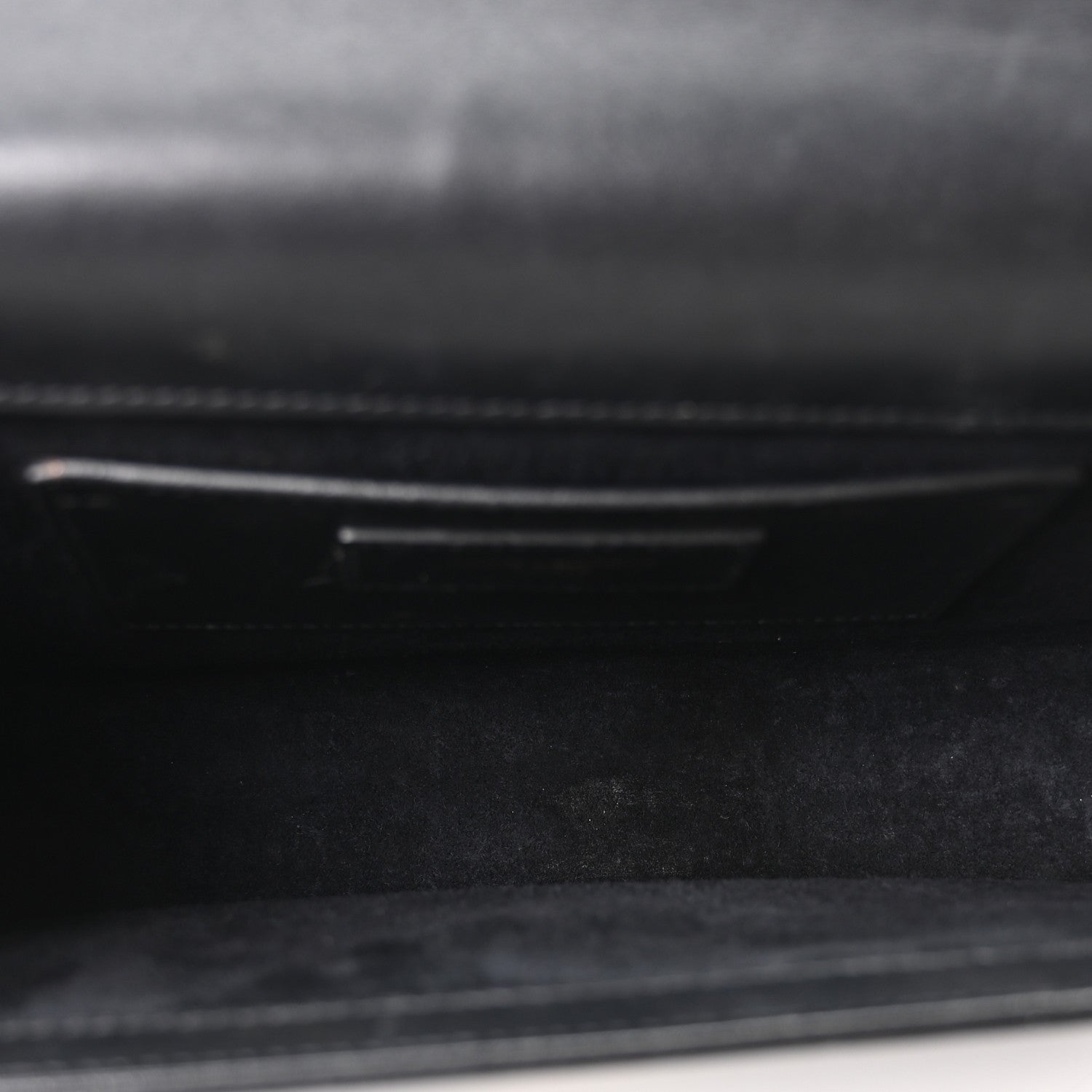 Saint Laurent Smooth Calfskin Medium Classic Monogram Kate Tassel Satchel Black 5 of 10