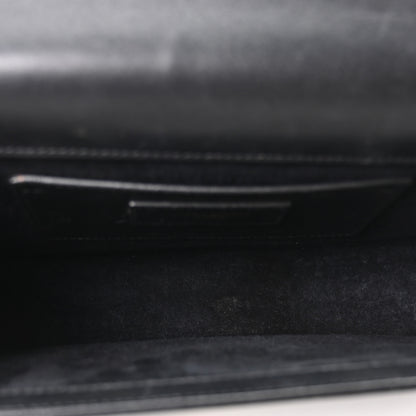 Saint Laurent Smooth Calfskin Medium Classic Monogram Kate Tassel Satchel Black 5 of 10