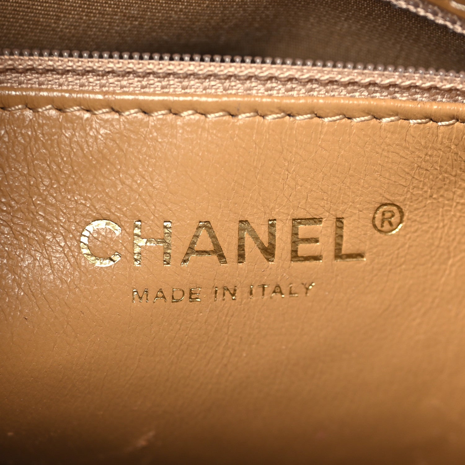 Chanel Caviar Quilted Medallion Tote Beige 6 of 13