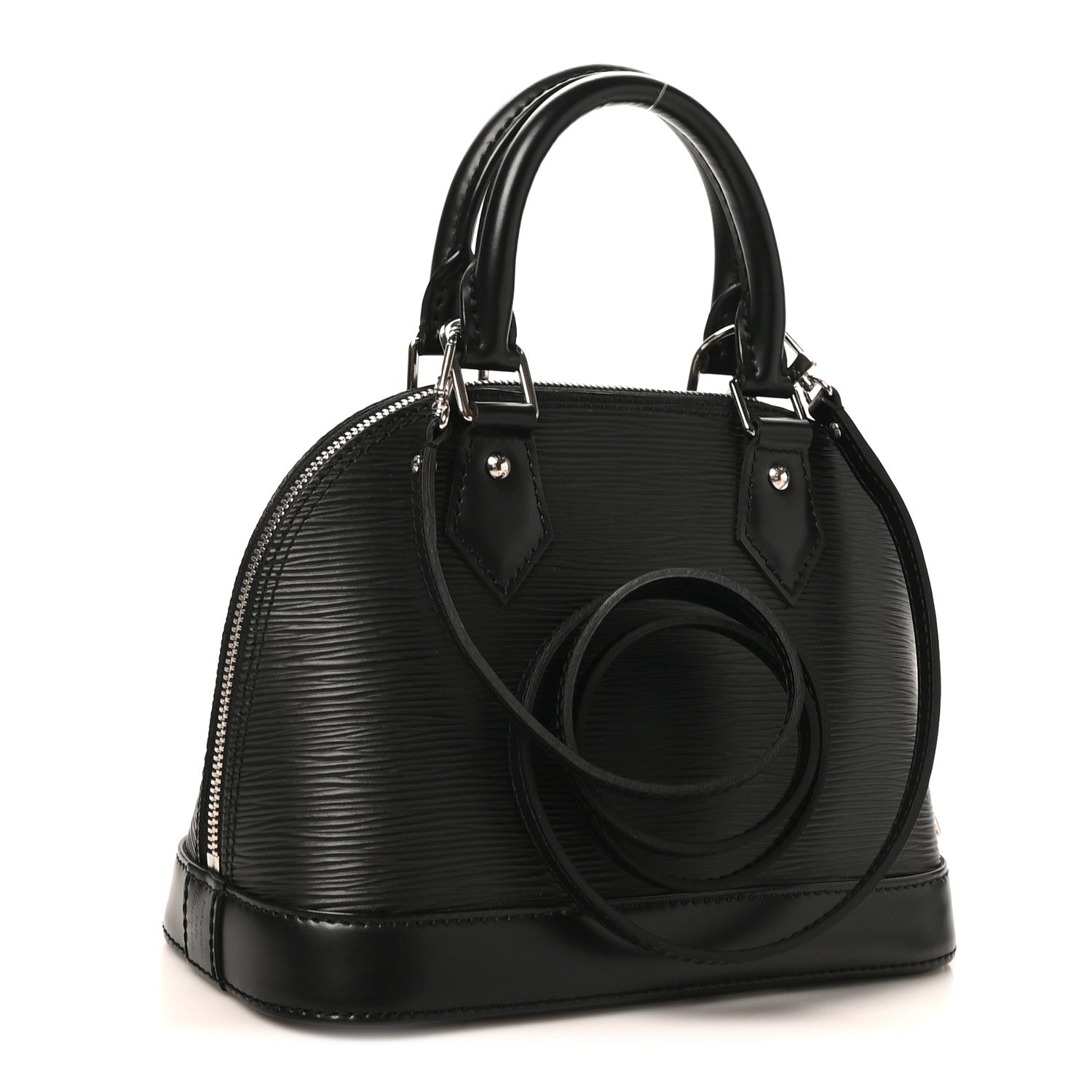 Louis Vuitton Epi Alma BB Black 3 of 9