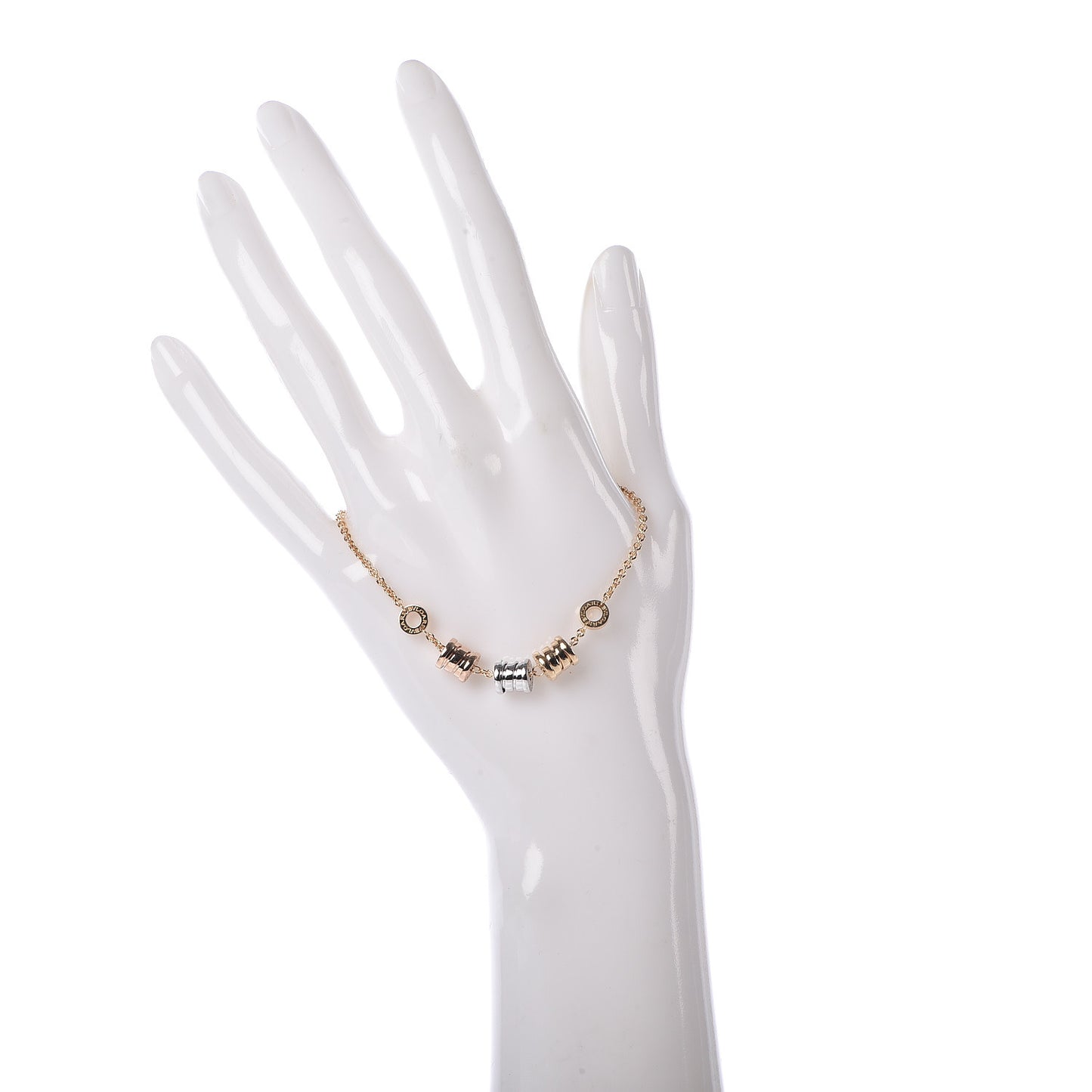 18K Yellow Rose White Gold B.Zero1 Bracelet