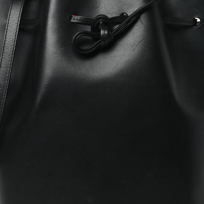 Mansur Gavriel Calfskin Bucket Bag Black Flamma 8 of 12