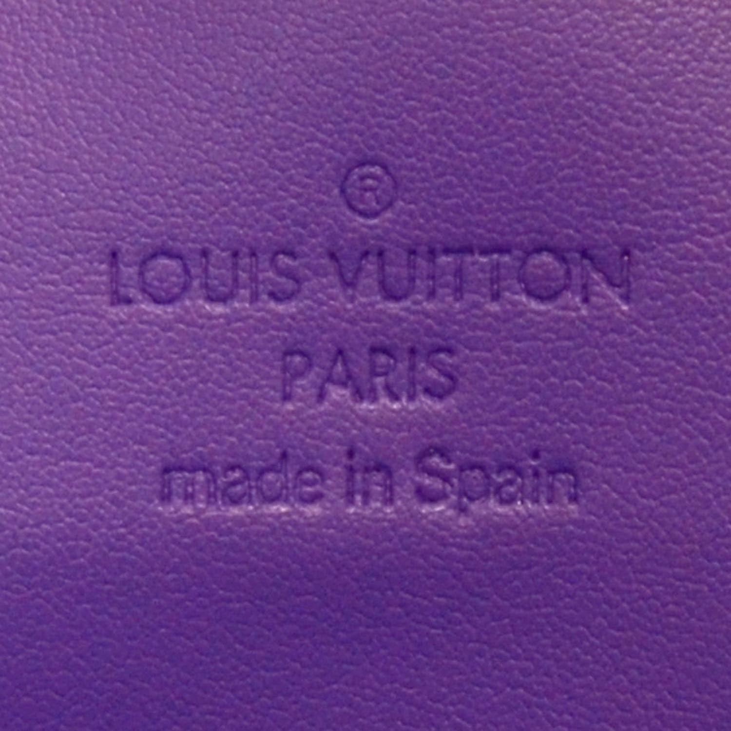 Louis Vuitton Vernis Houston Purple 5 of 7