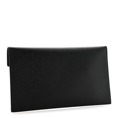 Saint Laurent Grain De Poudre Uptown Pouch Black 3 of 9