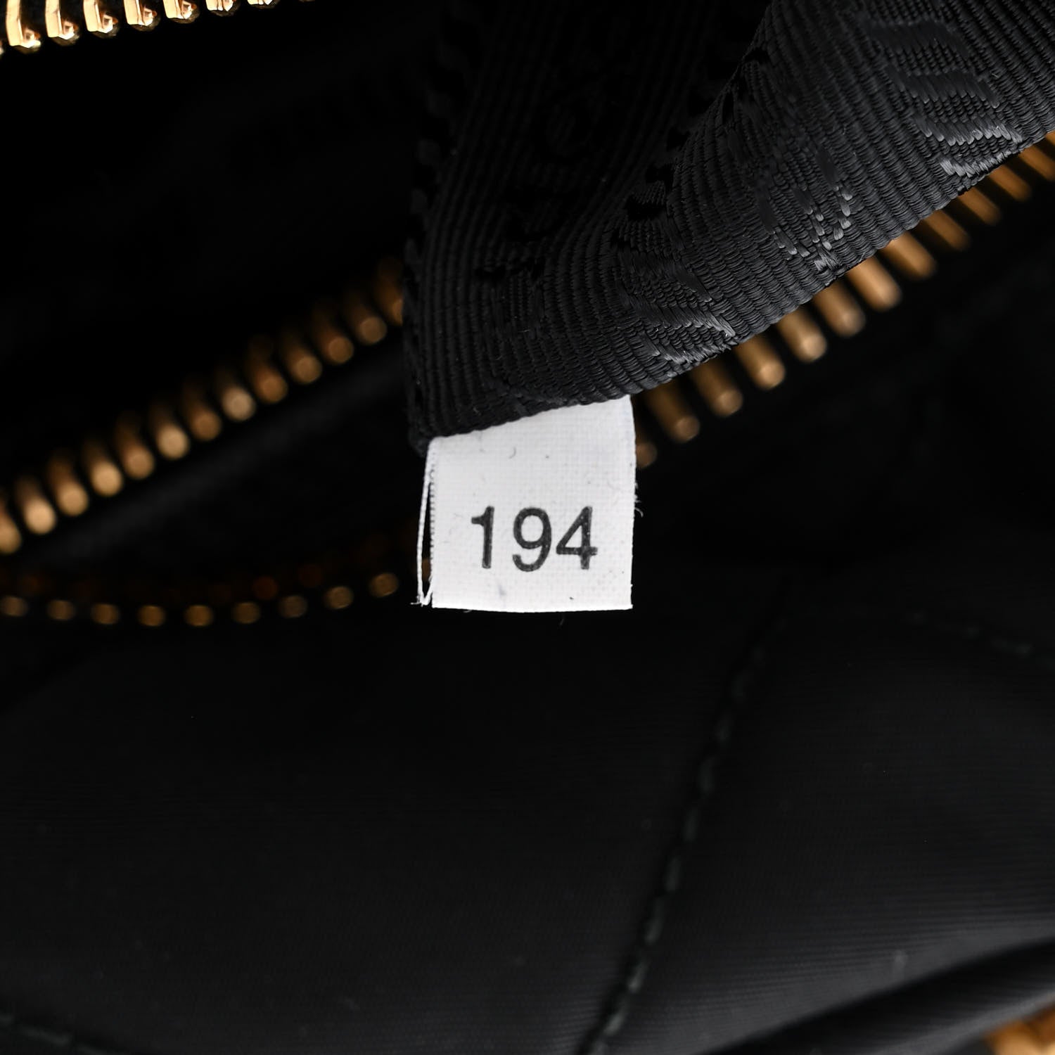 Prada Nylon Tessuto Impuntu Quilted Shoulder Bag Black 7 of 10