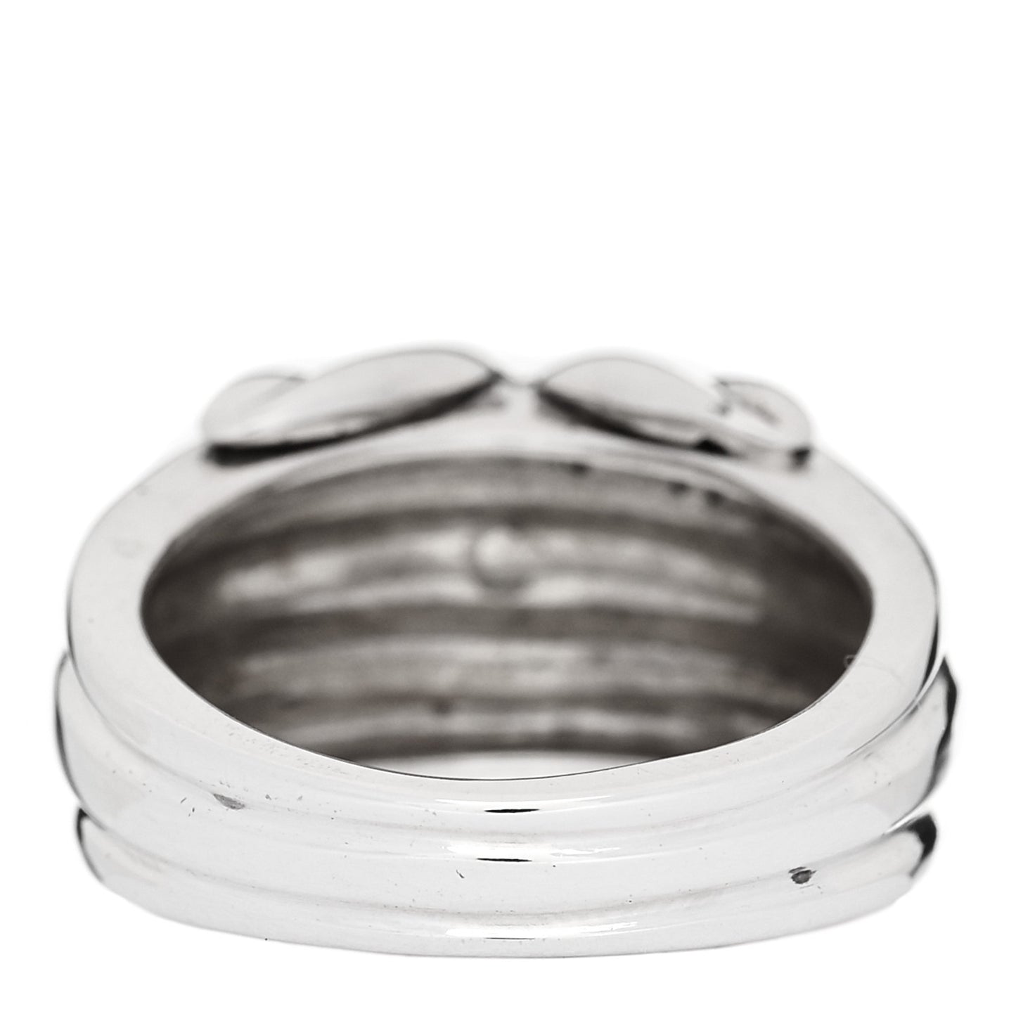 Sterling Silver Signature X Ring 51 5.75