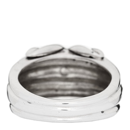 Tiffany Sterling Silver Signature X Ring 51 5.75 3 of 5