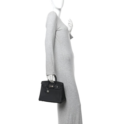 Hermes Togo Birkin 25 Black 2 of 11