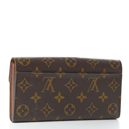 Louis Vuitton Monogram Sarah Wallet NM 3 of 12