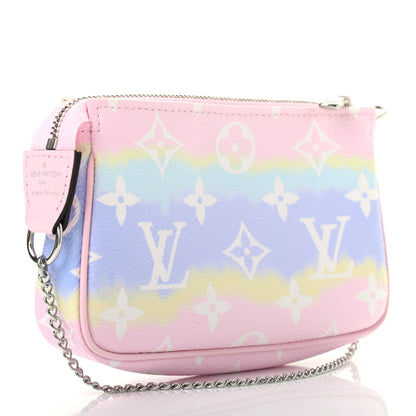 Louis Vuitton Monogram Escale Mini Pochette Accessories Pastel 3 of 7