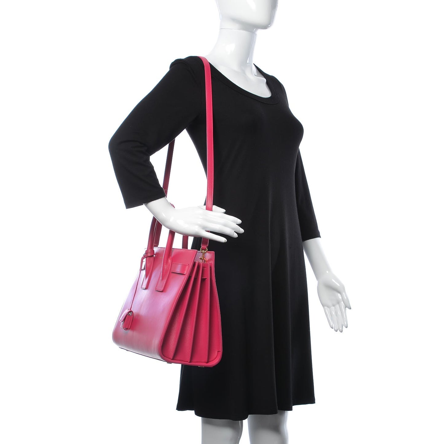 Calfskin Small Sac De Jour Bubblegum