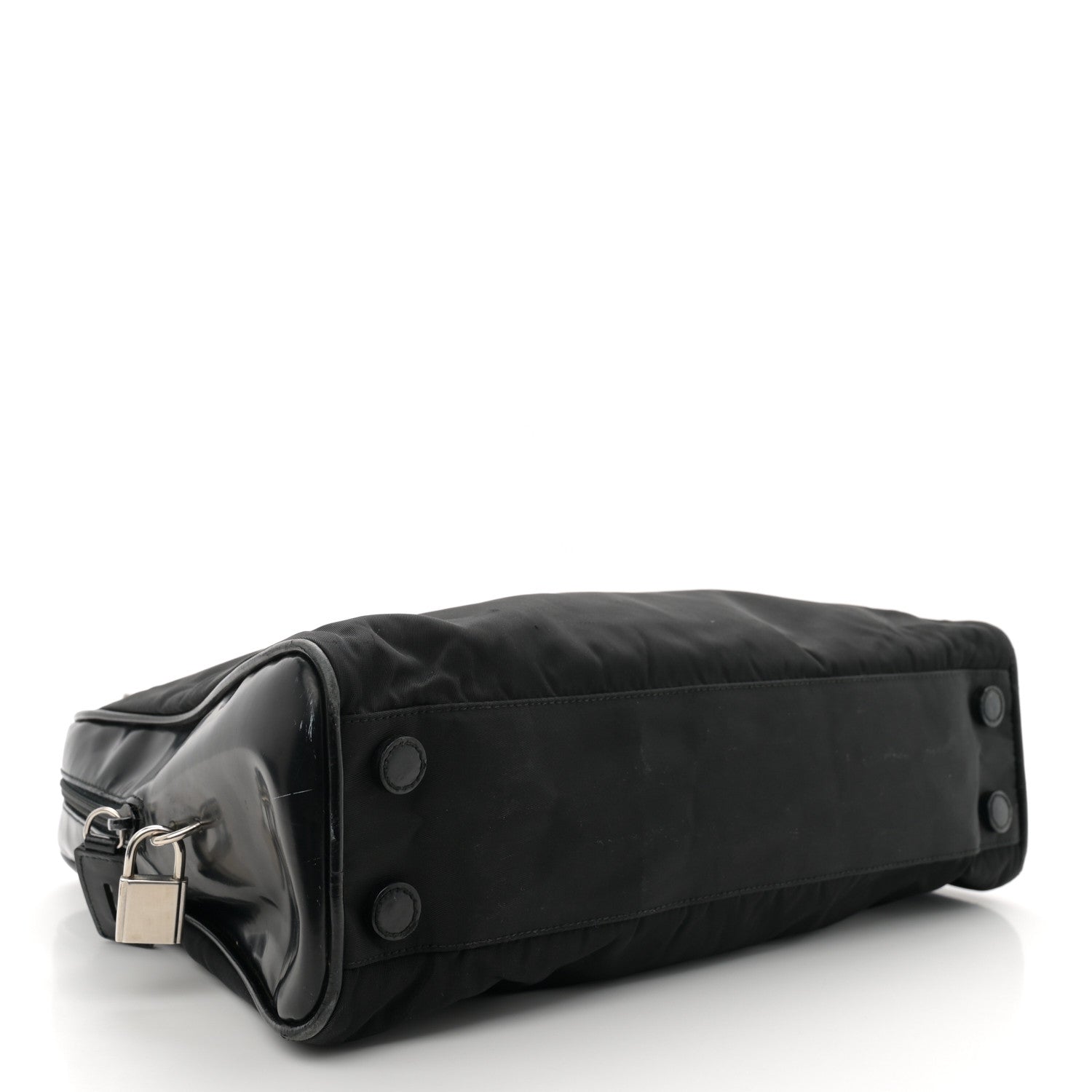 Prada Tessuto Nylon Tote Black 4 of 13