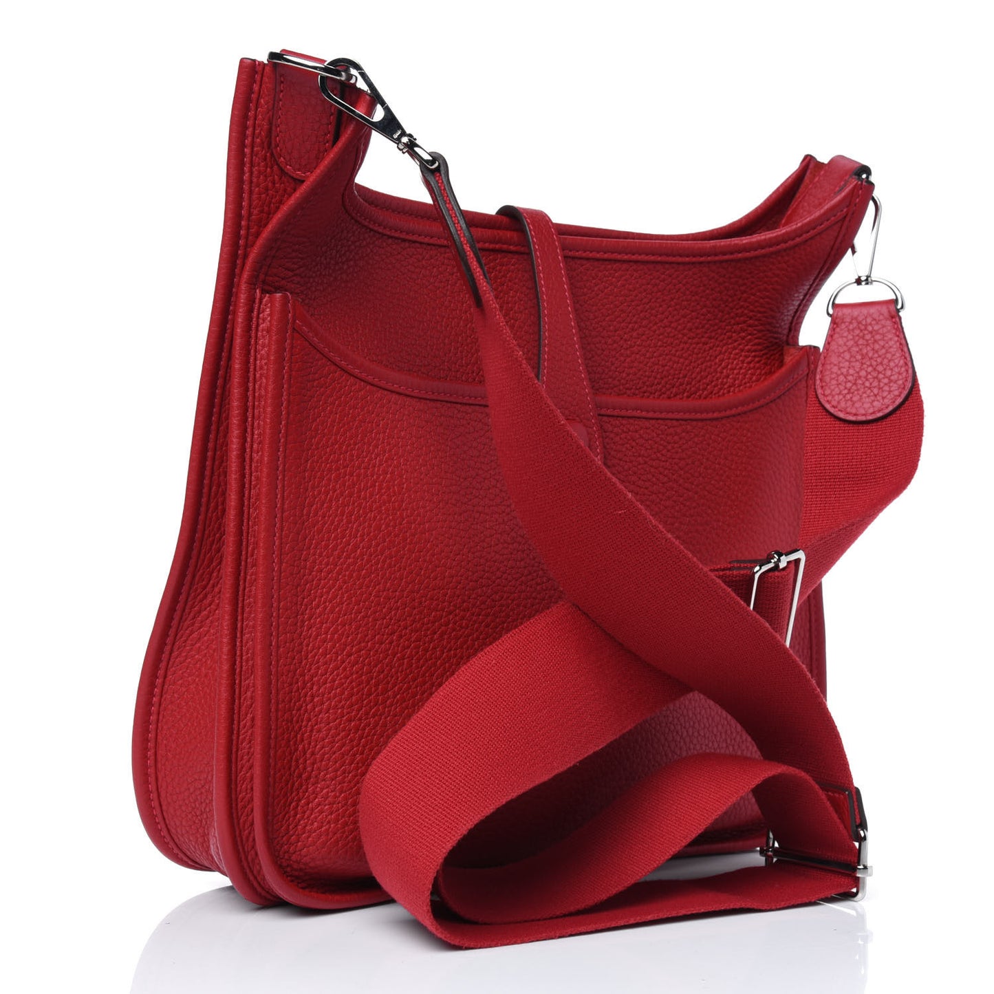 Taurillon Clemence Evelyne III PM Rouge Casaque