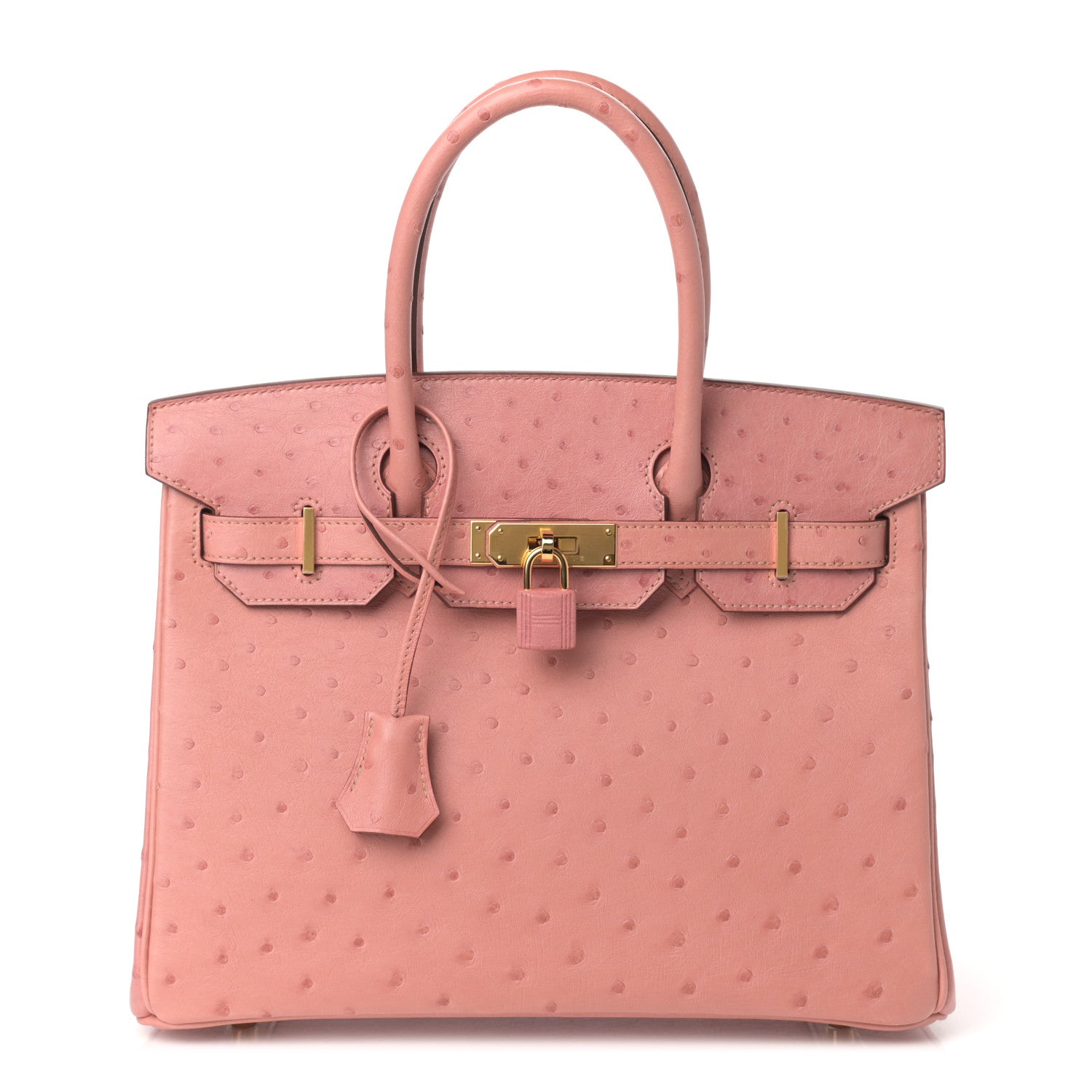 Hermes Ostrich Birkin 30 Terre Cuite 1 of 13