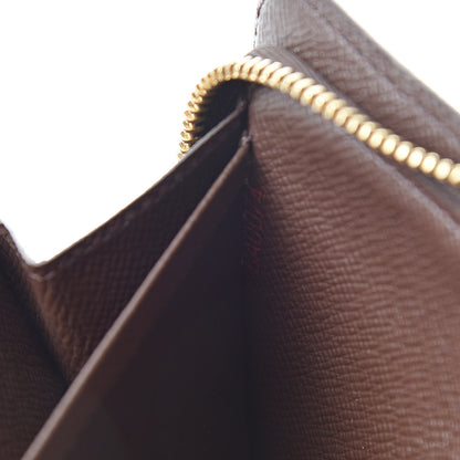 Louis Vuitton Damier Ebene Porte-Monnaie Zippy Wallet 7 of 7