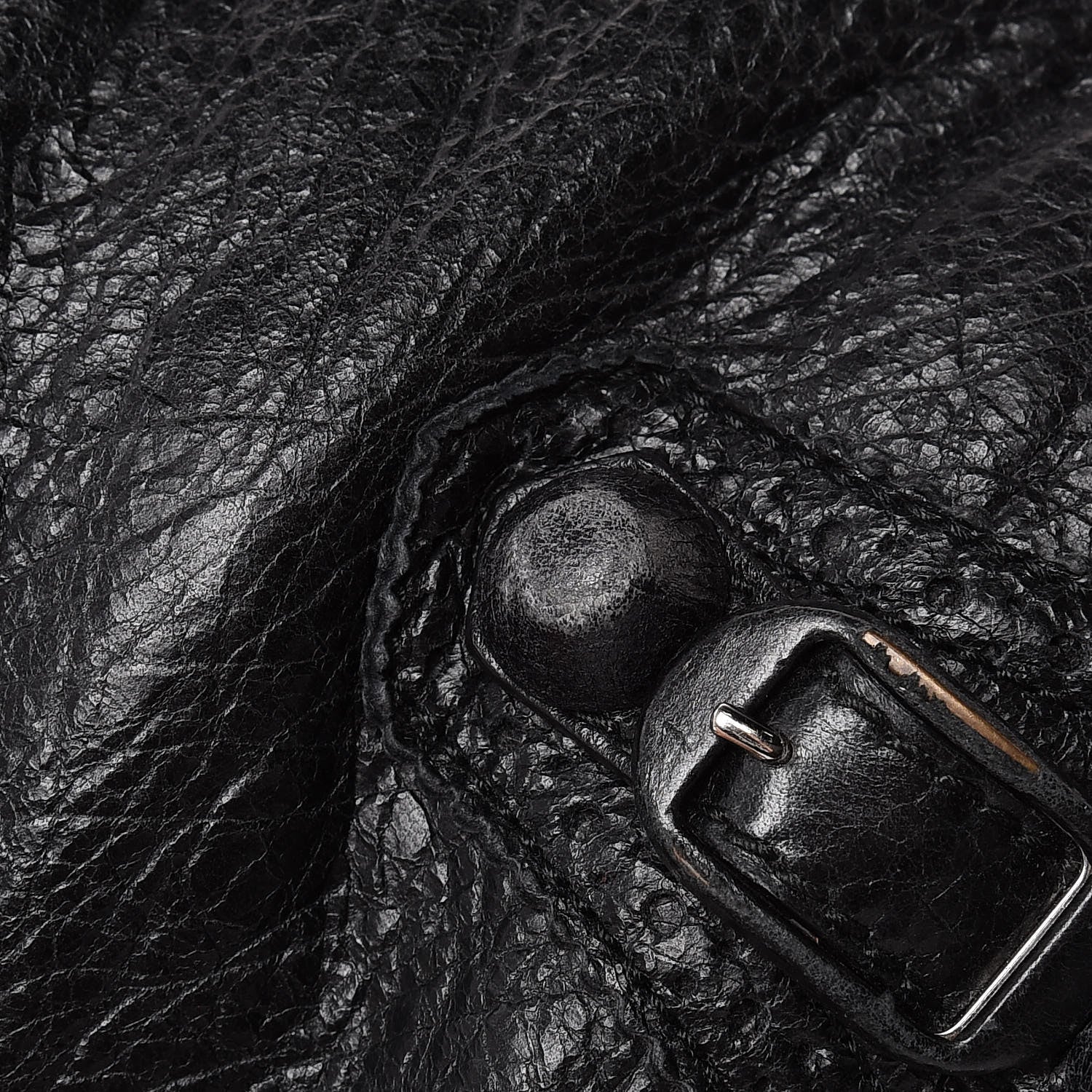Balenciaga Agneau Giant Brogues Hardware Velo Black 15 of 22