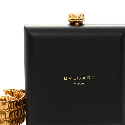 Bulgari X ALEXANDER WANG Lambskin Serpenti Forever Minaudiere Black 8 of 12