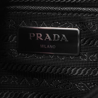 Prada Tessuto Nylon Messenger Bag Black 6 of 9