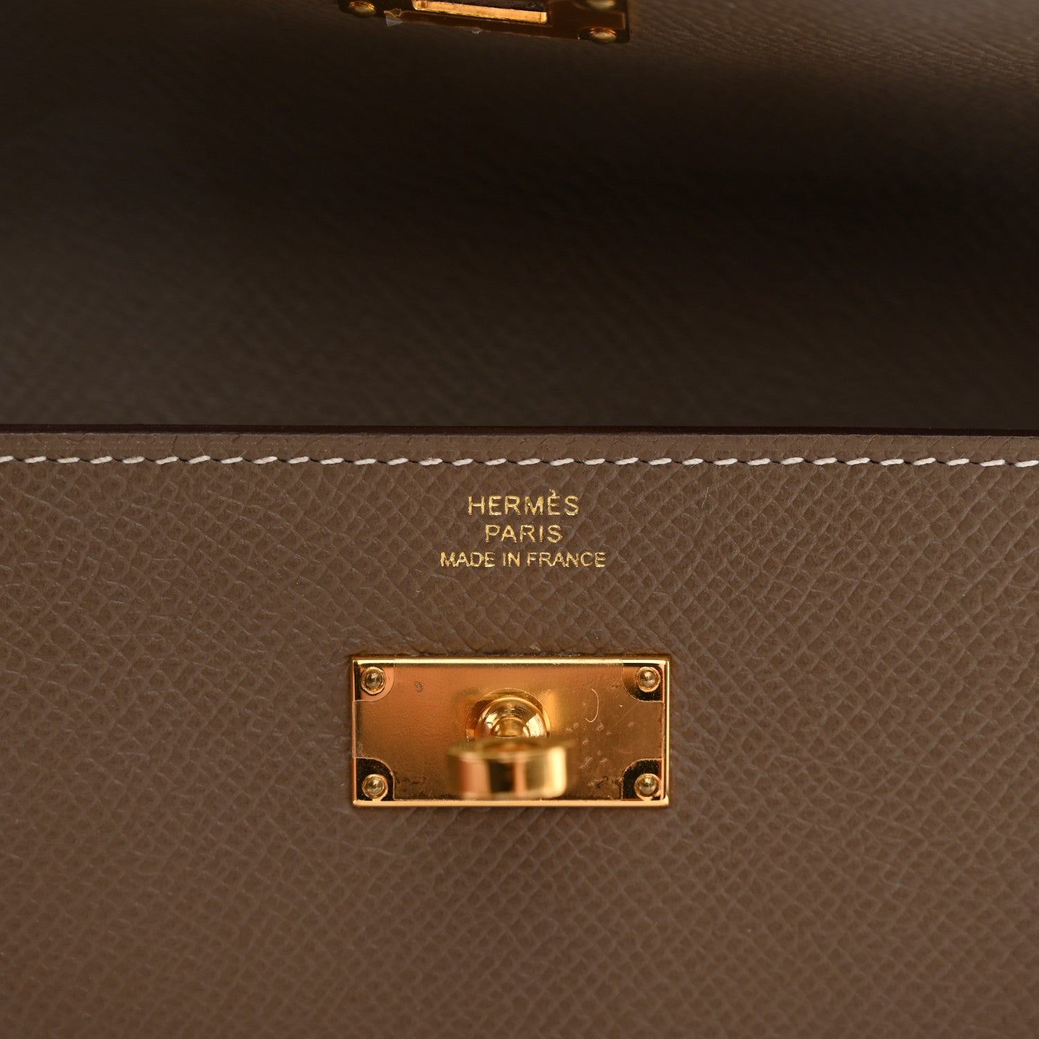 Hermes Epsom Kelly Longue Wallet Etoupe 8 of 9