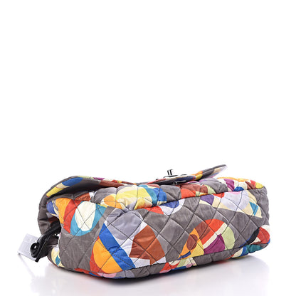 Chanel Nylon Printed Medium Coco Color Flap Multicolor 4 of 13