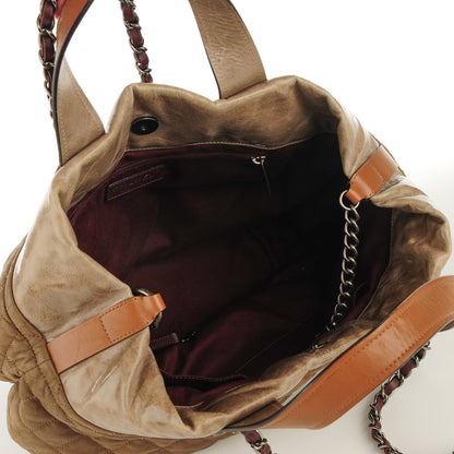 Chanel Iridescent Calfskin Small In The Mix Tote Light Brown 7 of 7
