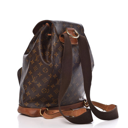 Louis Vuitton Monogram Montsouris GM Backpack 3 of 12