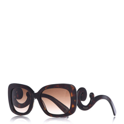 Prada Acetate Baroque Sunglasses SPR 27O Tortoise 1 of 7