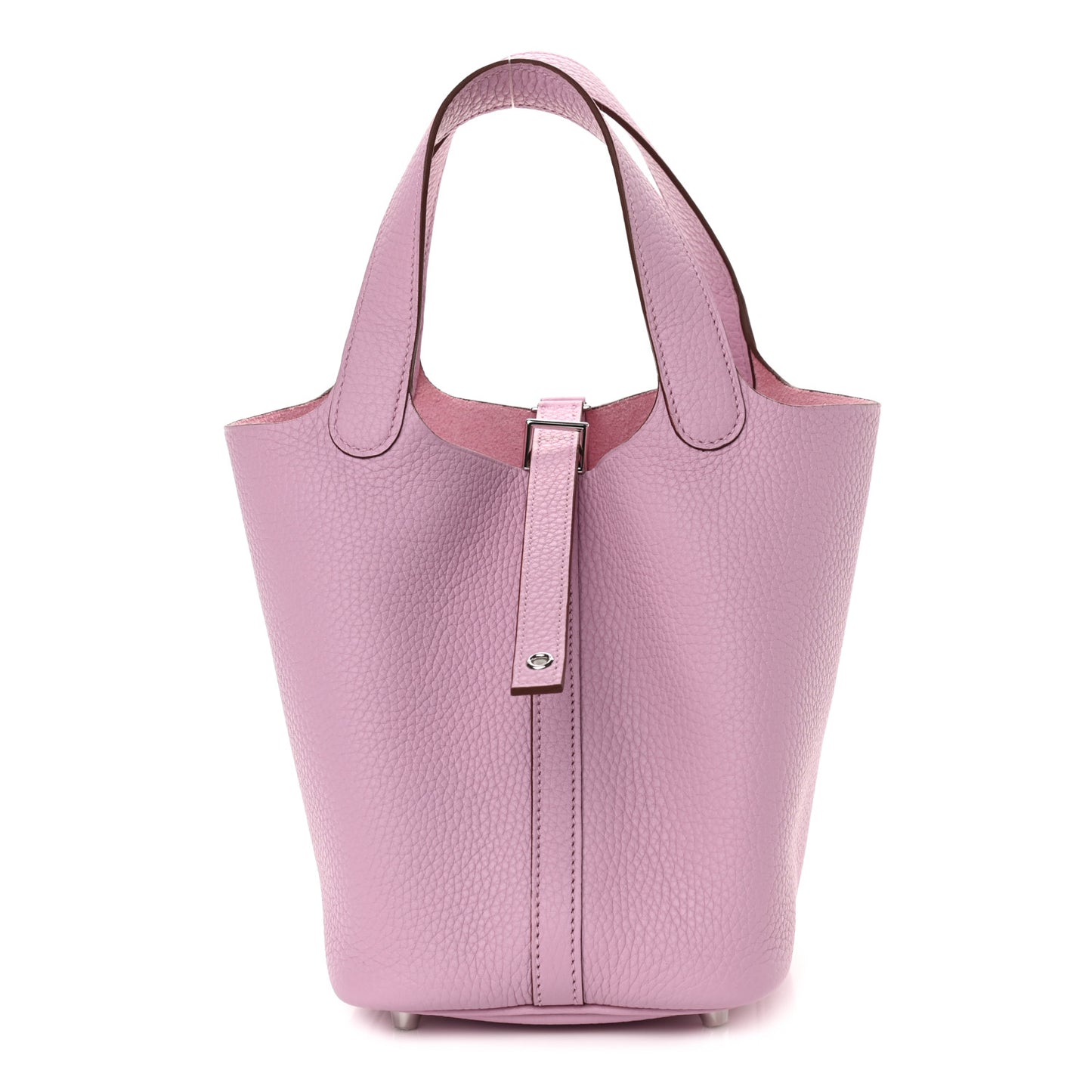 Taurillon Clemence Picotin Lock 18 PM Mauve Sylvestre