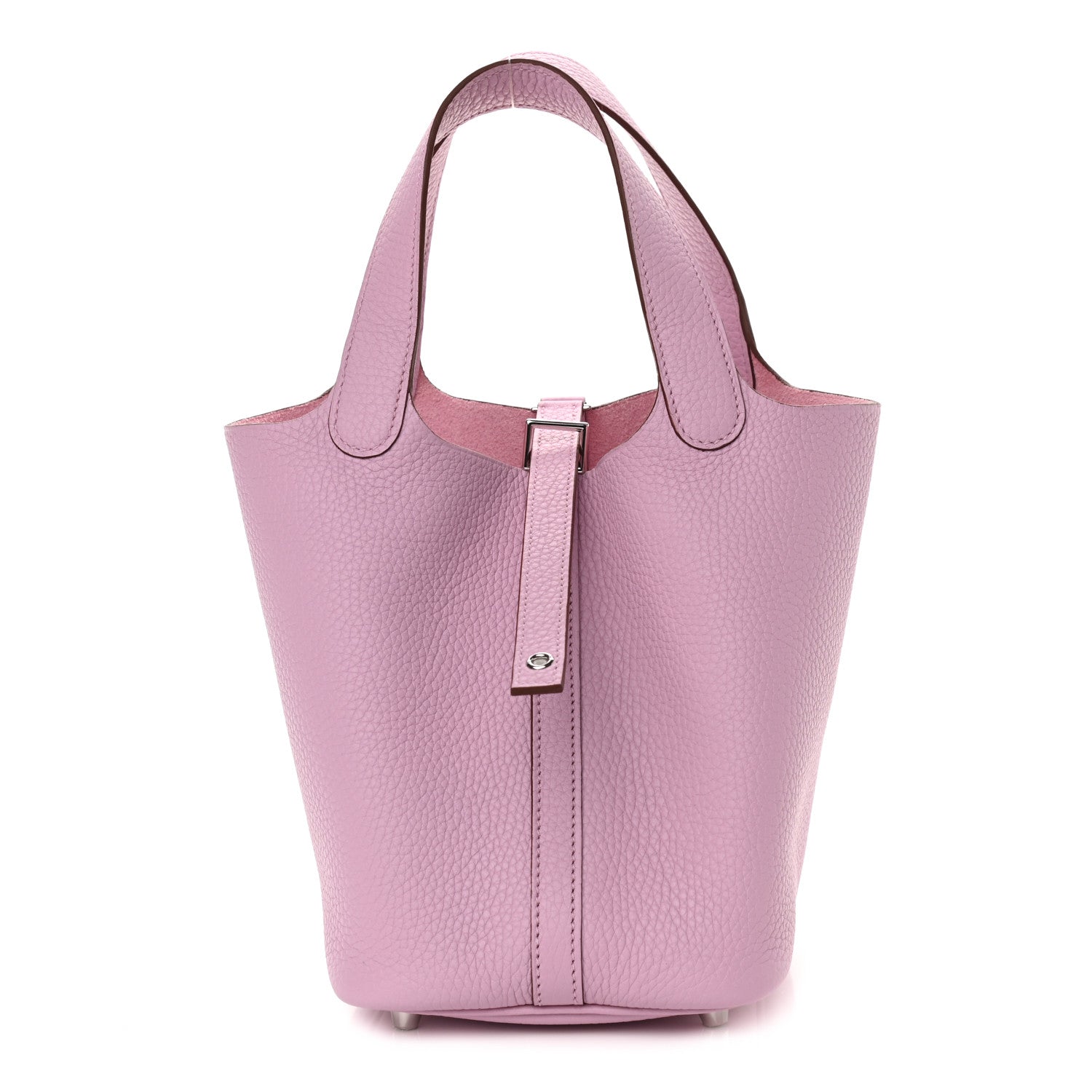 Hermes Taurillon Clemence Picotin Lock 18 PM Mauve Sylvestre 1 of 8