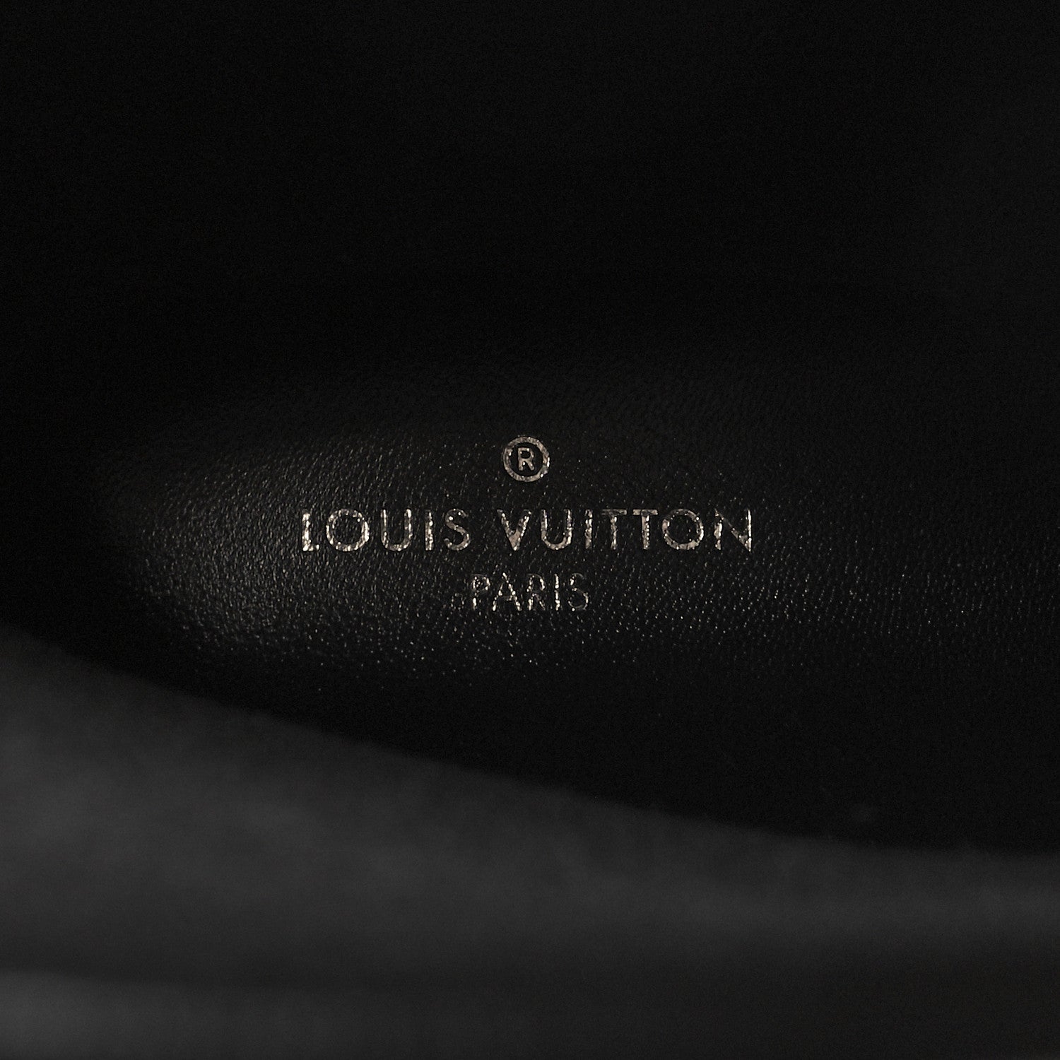 Louis Vuitton Rubber Embossed Monogram Drops Flat Half Boots 40 Black 7 of 7