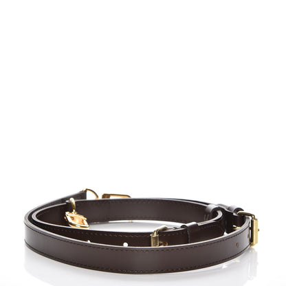 Louis Vuitton Calfskin Adjustable Speedy Bandouliere Shoulder Strap Brown 2 of 3