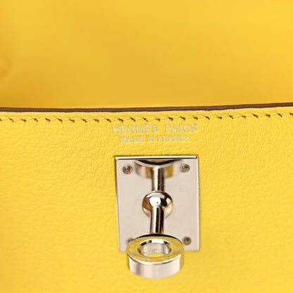 Hermes Chevre Mysore Mini Kelly Sellier 20 Lime 7 of 21