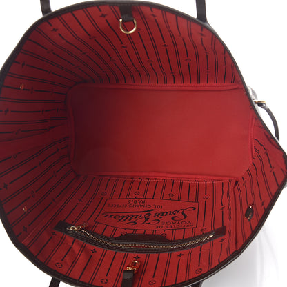 Louis Vuitton Damier Ebene Neverfull MM 4 of 9