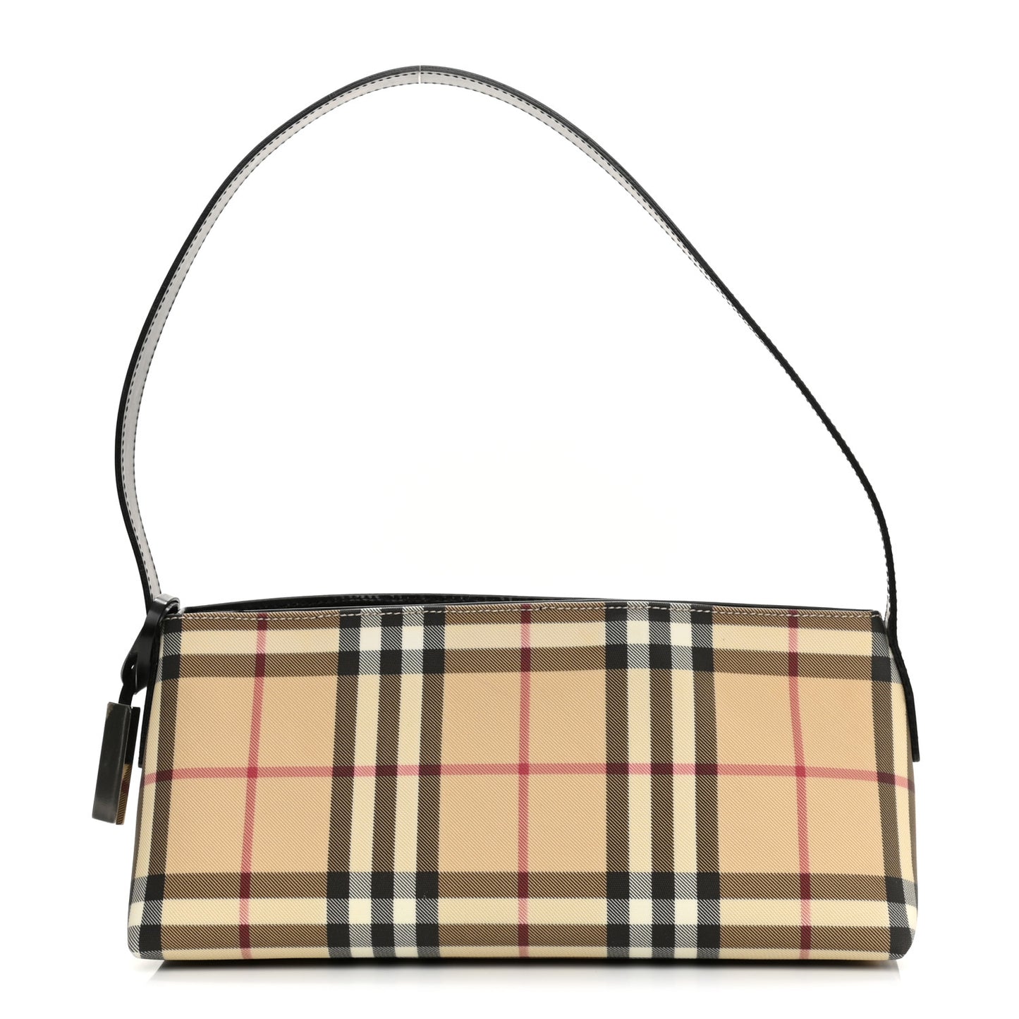 House Check Large Pochette Black