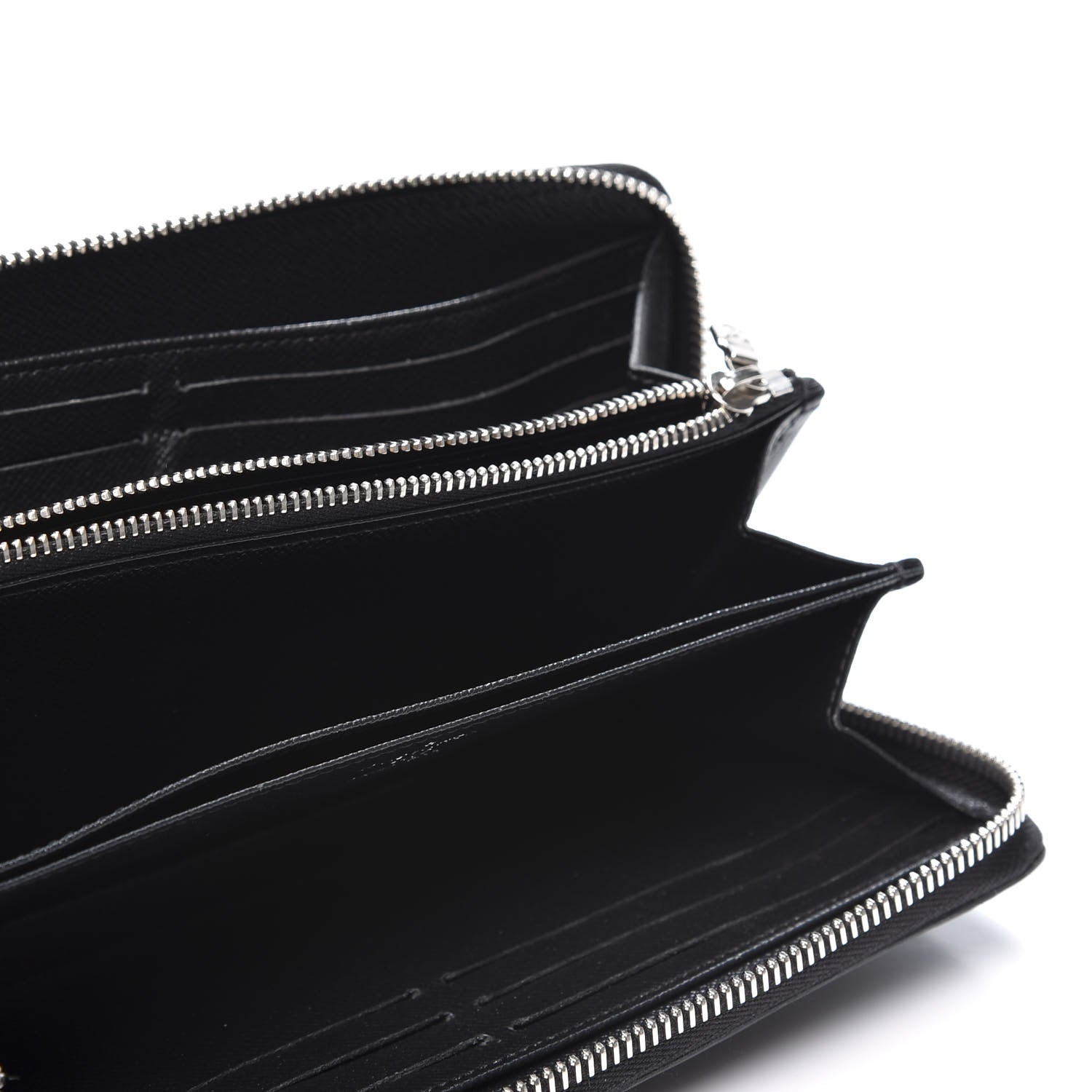 Louis Vuitton Epi Zippy Wallet Black 4 of 9